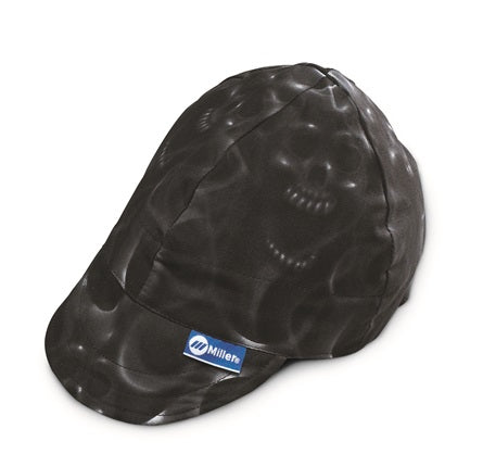 Welding Cap, Ghost Skulls