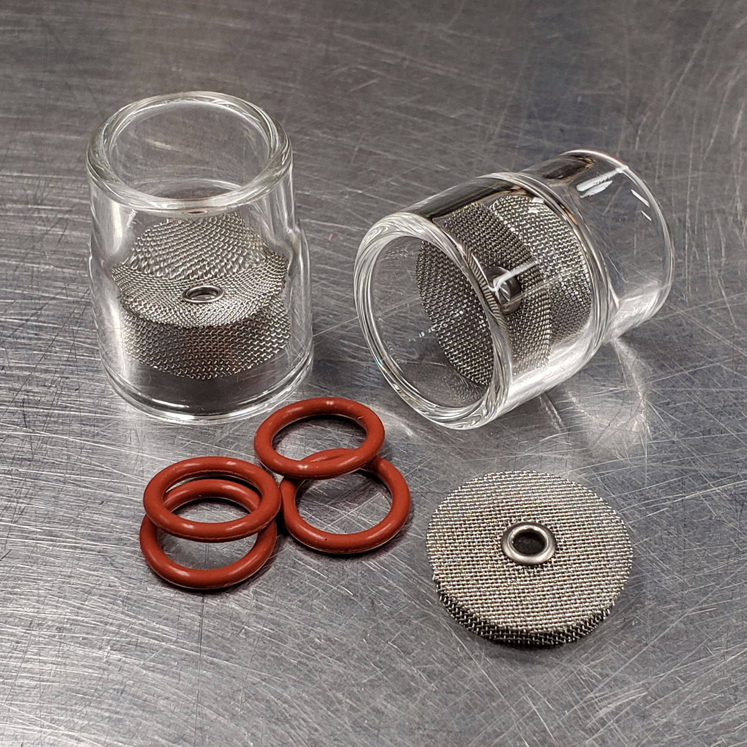 Furick Cup J10K Jazzy #10 Glass Cups, 2pk