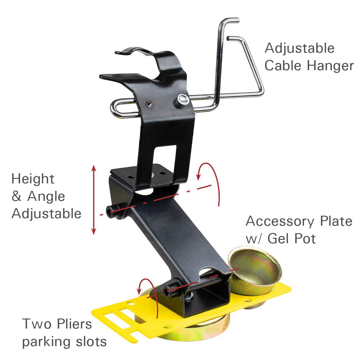 Strong Hand Tools MRM200 MIG Torch Rest with Cable Hanger & Accessory Plate