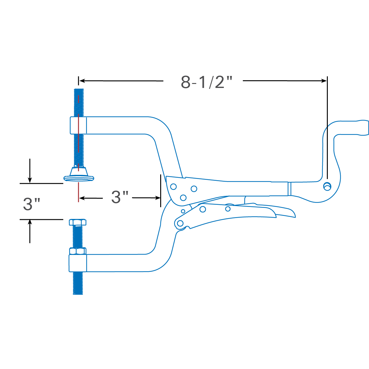 Strong Hand Tools PT634 JointMaster 90° Angle Dual Clamping Tool