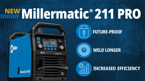 NEW Millermatic 211 PRO MIG Weldering Coming August 25