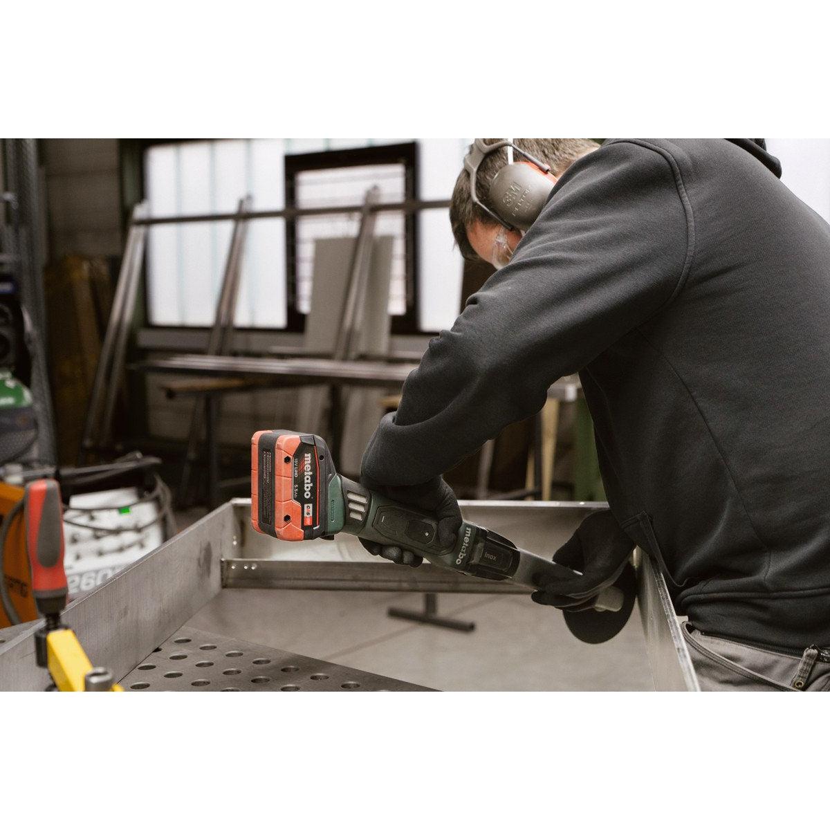 Metabo KNS 18 LTX 150 Cordless Fillet Weld Grinder - 600191850