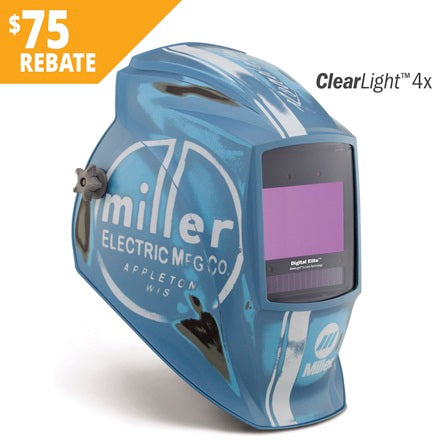 Miller Digital Elite Welding Helmet w/ ClearLight 4X, Vintage Roadster - 296768