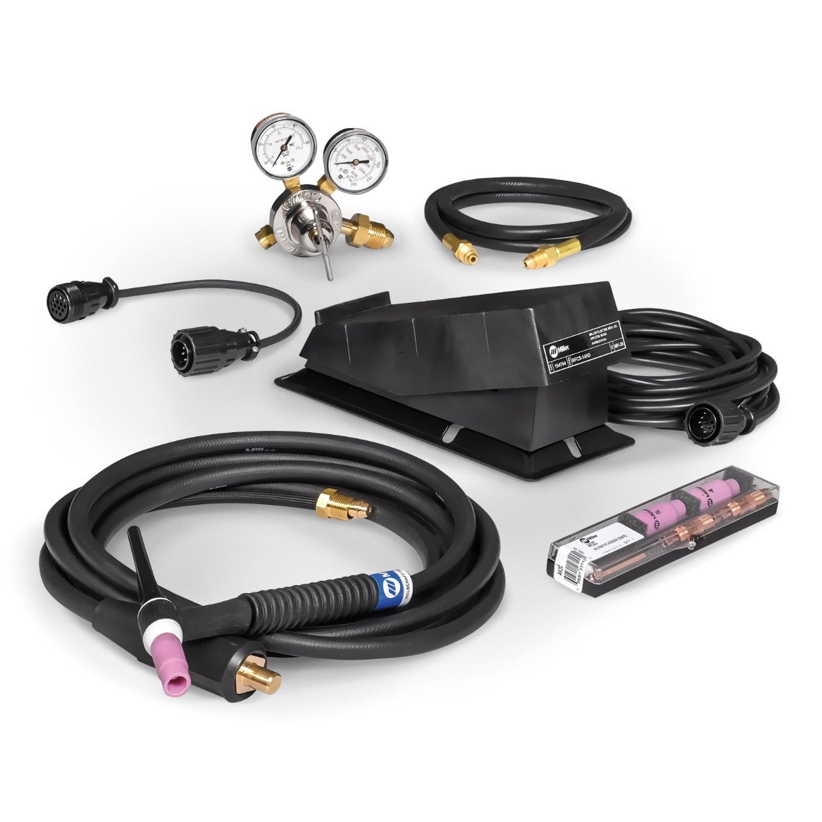 Miller Multimatic 255 Pulsed Multiprocess Welder w/Running Gear and TIG Kit - 951768