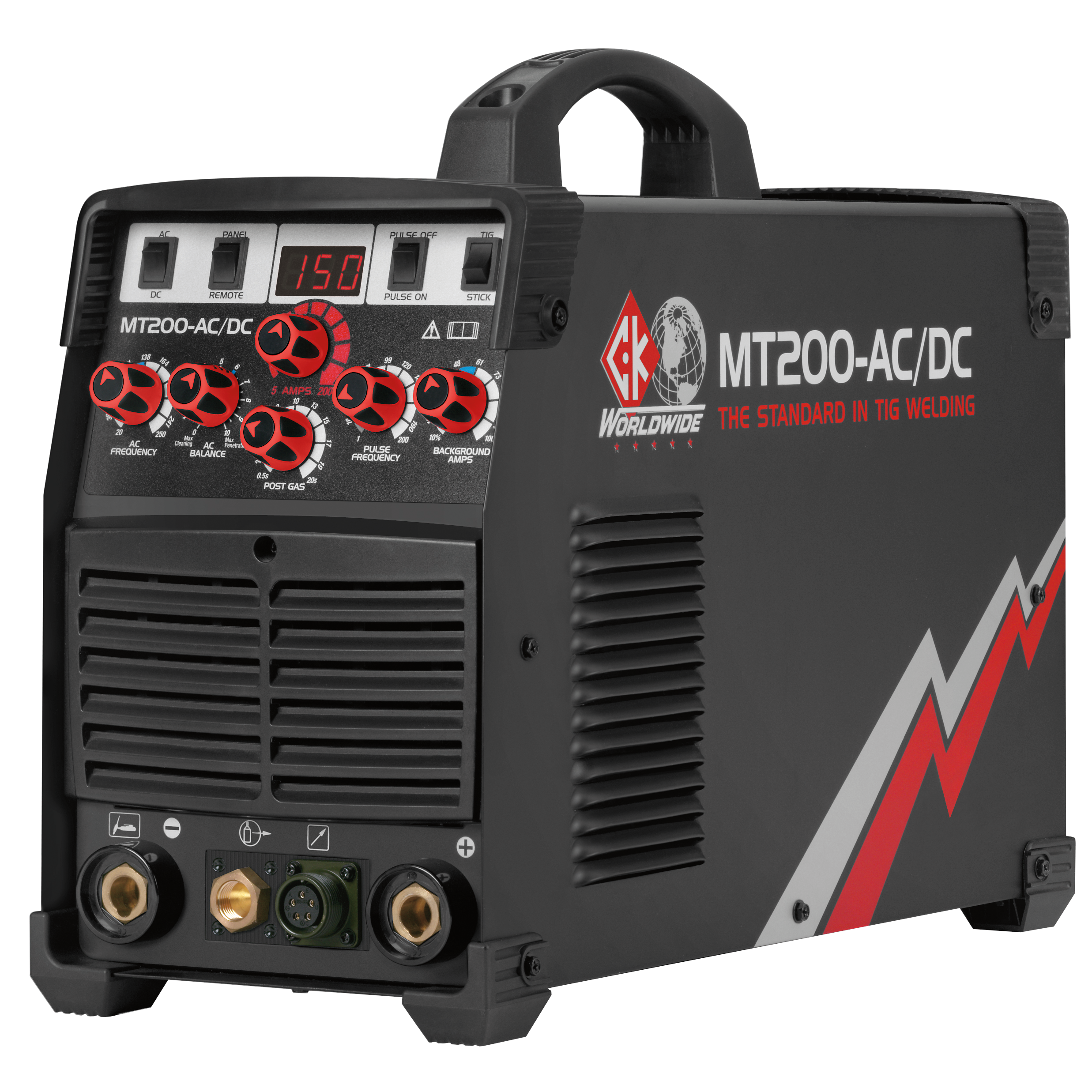 CK Worldwide MT200 AC/DC TIG Welder, 115/220V