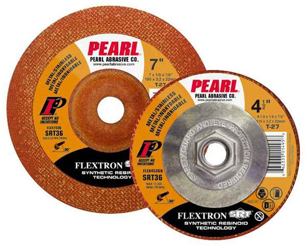 FLEX456H SRT™ Flextron Flexible Grinding Wheel , 4.5" x 1/8" w/ Hub (10 Pack)