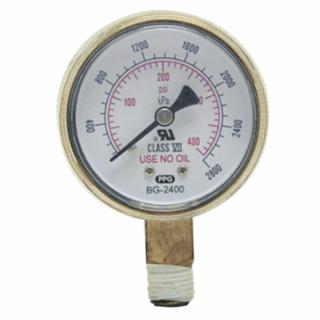 Best Welds Replacement Gauge - 2" x 200PSI - B2200