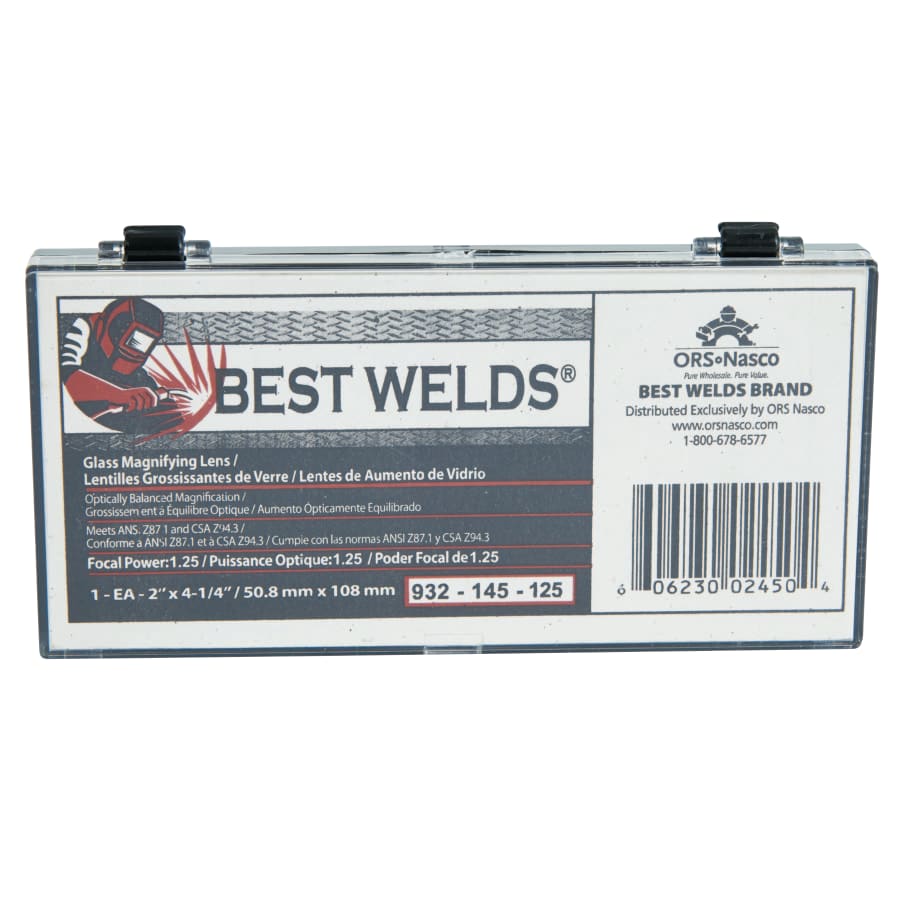 Best Welds 2 x 4-1/4 Glass Magnifier Lenses - 932-145