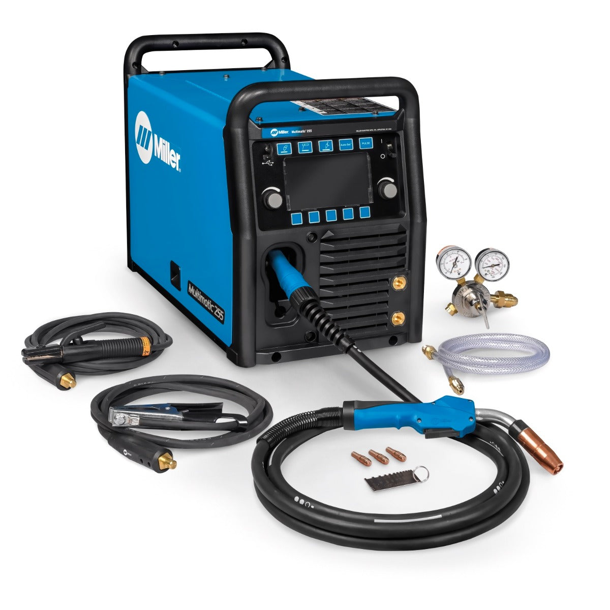Miller Multimatic 255 Pulsed Multiprocess Welder w/Running Gear and TIG Kit - 951768