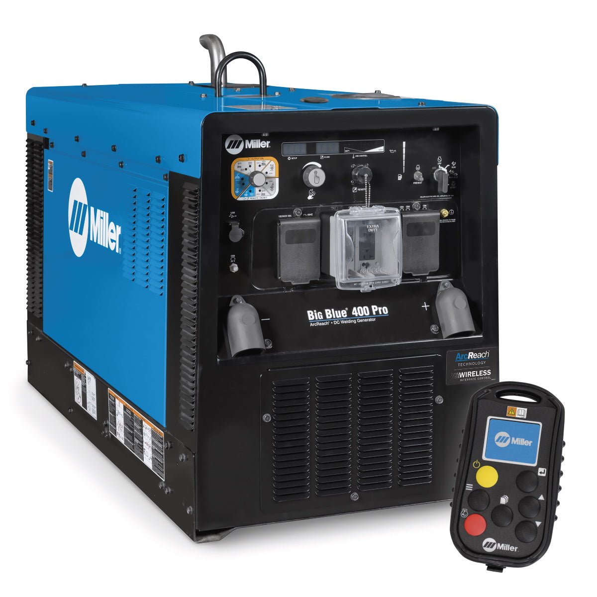 Miller Big Blue 400 Pro ArcReach Kubota Welder/Generator w/WIC - 907732013