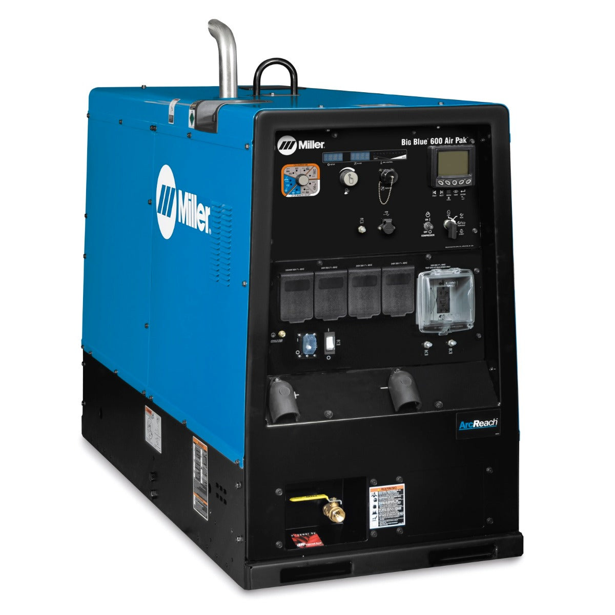 Miller Big Blue 600 Air Pak Welder/Generator w/ArcReach - 907750