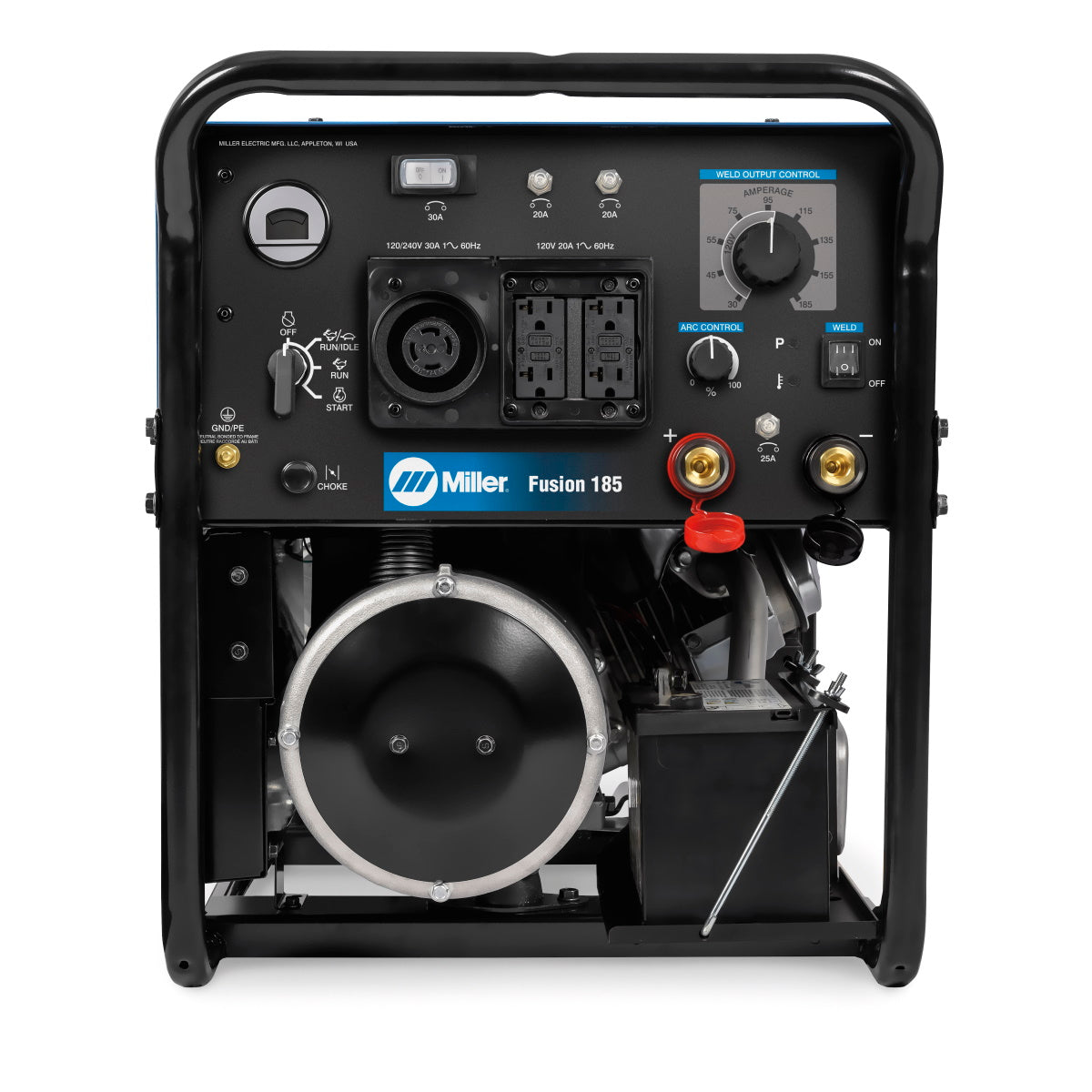 Miller Fusion 185 Welder/Generator w/ Electric Start - 907781