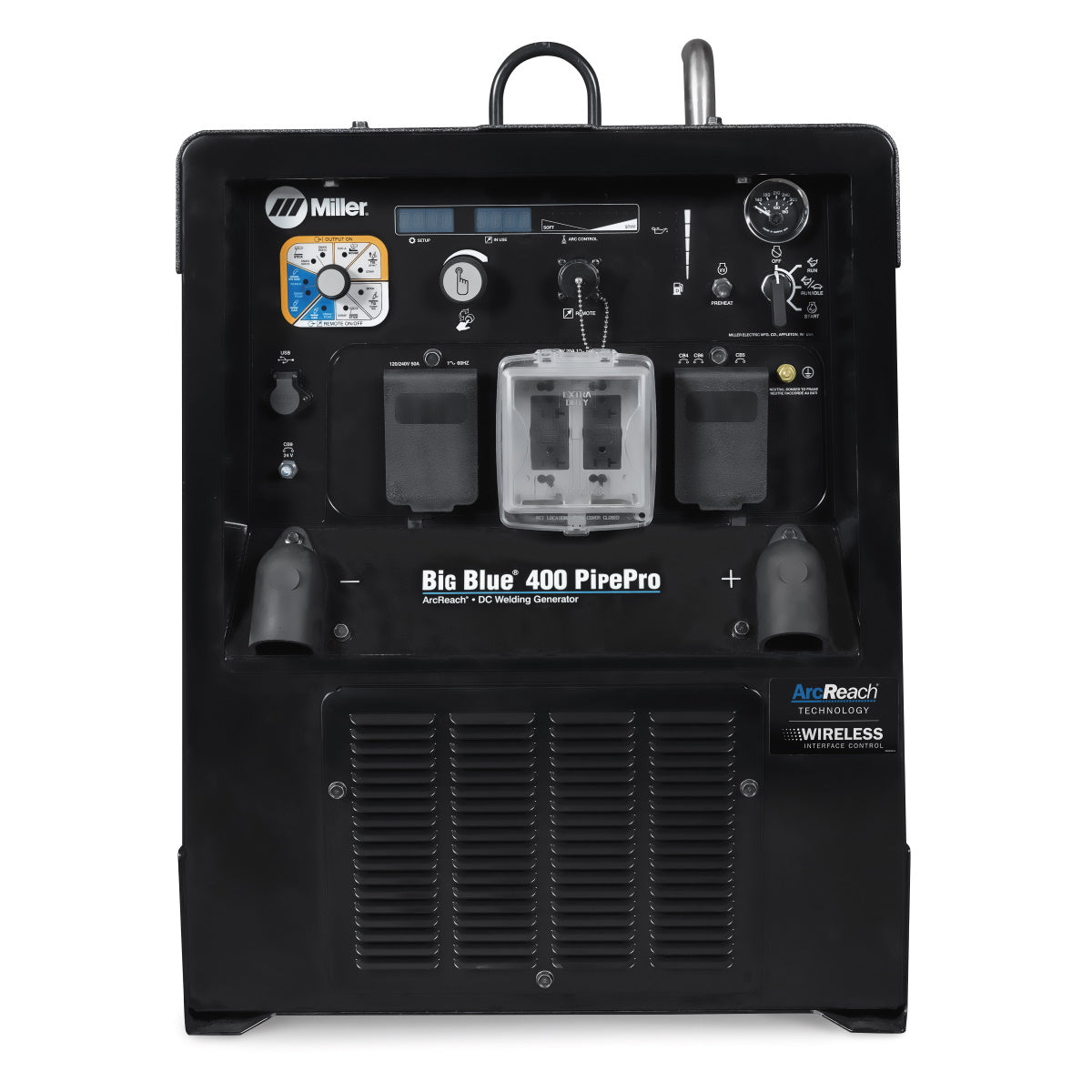 Miller Big Blue 400 PipePro Mitsubishi Welder/Generator w/WIC - 907805
