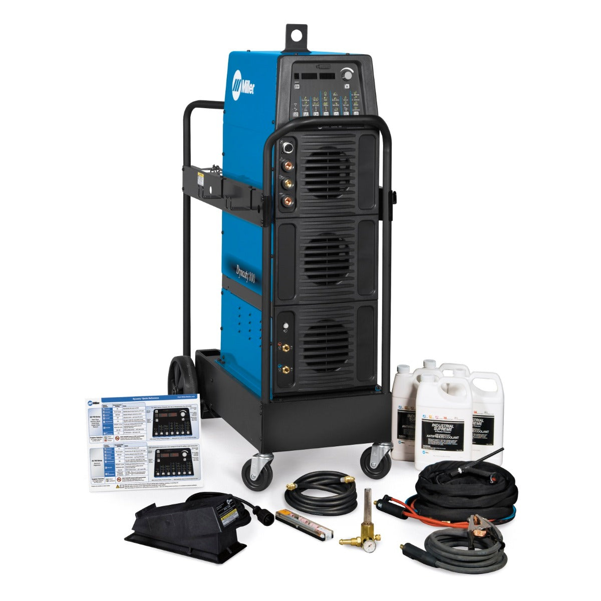 Miller Dynasty 800 TIG Welder and Water-Cooled Package with Foot Control - 951696