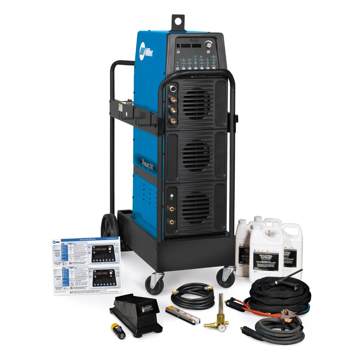 Miller Dynasty 800 TIG Welder and Water-Cooled Package with Wireless Foot Control - 951875