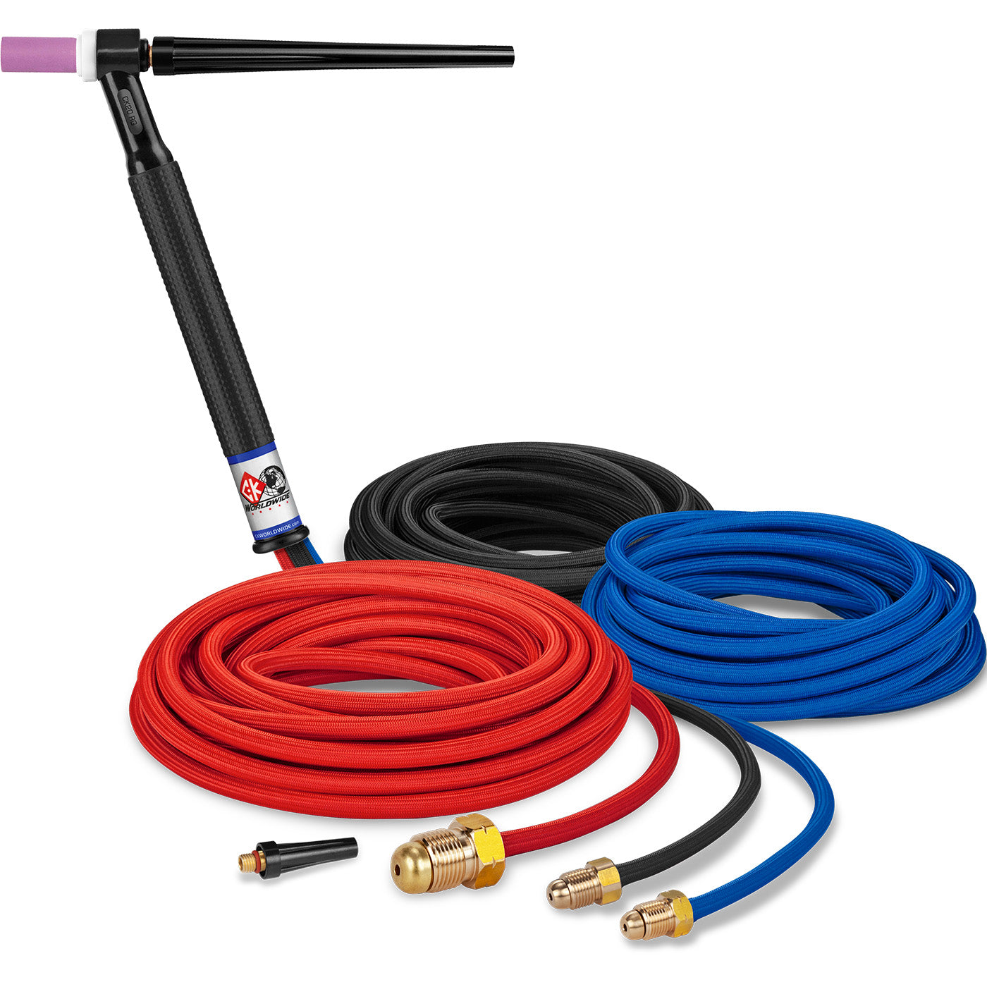 CK Worldwide CK225SF Water-Cooled 250A TIG Torch w/ Super-Flex Cable, 25ft