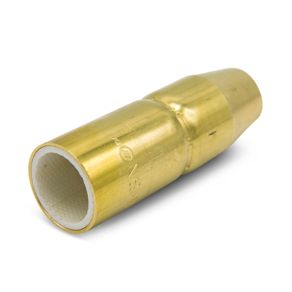 Miller AccuLock MDX-100 Thread-On Brass Nozzle, 1/2" Flush - NS-M1200B
