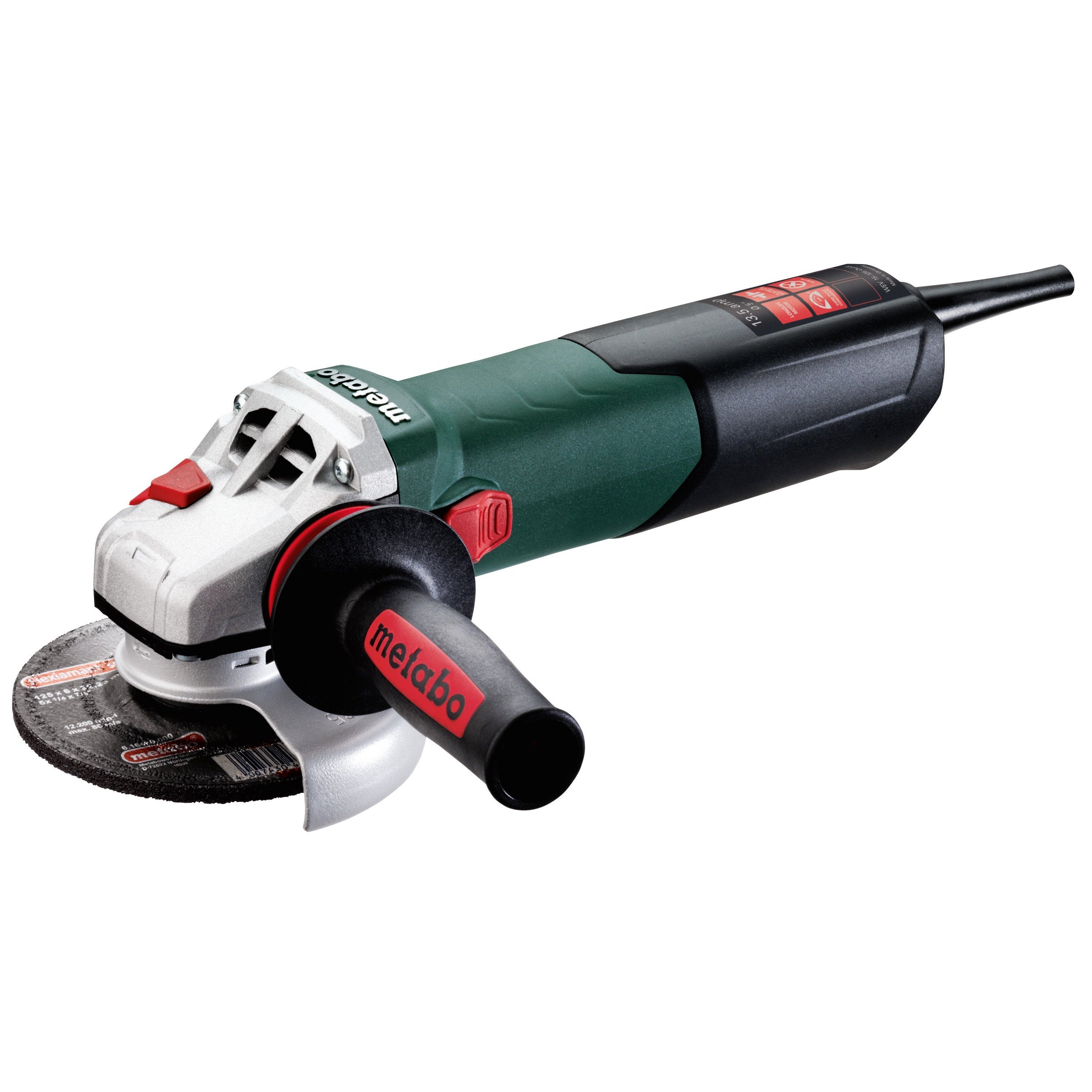 Metabo WEV 15-125 5" Quick Variable Speed Angle Grinder - 600468420