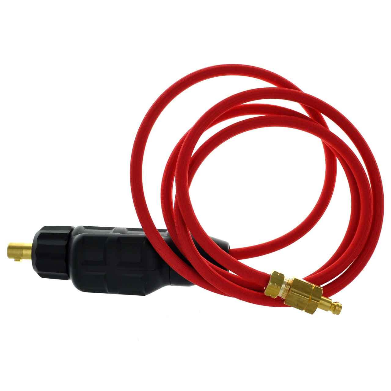 CK Worldwide SLWHAT-35QD 35mm SafeLoc QD Male Dinse Connector, Water-Cooled