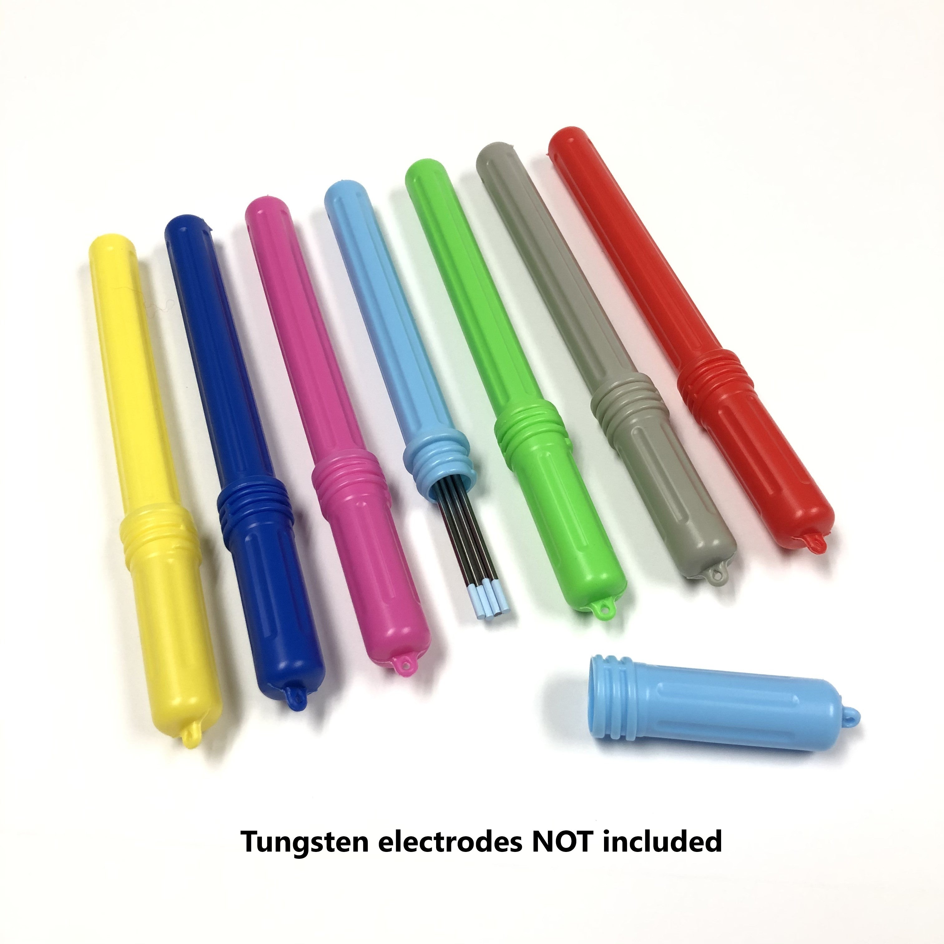 Blue Demon 7" Tungsten Electrode Storage Tubes, 7/pk