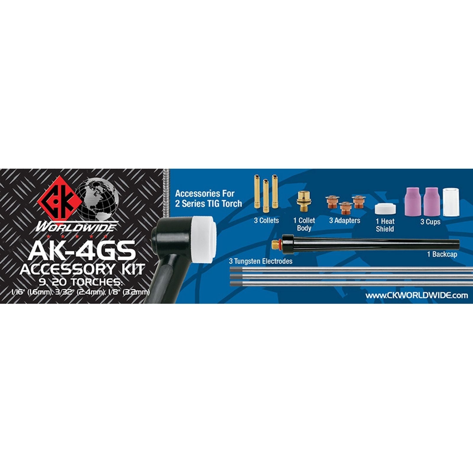CK Worldwide AK-4GS 9/20 Series Gas Saver Kit