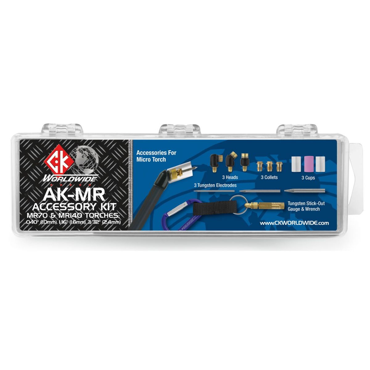CK Worldwide AK-MR Micro-Torch TIG Accessory Kit