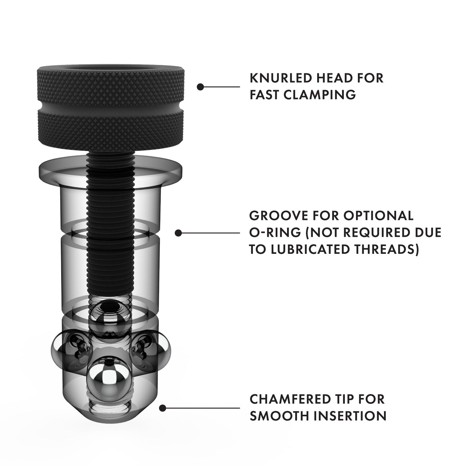 Ball Lock Bolts [28 mm]