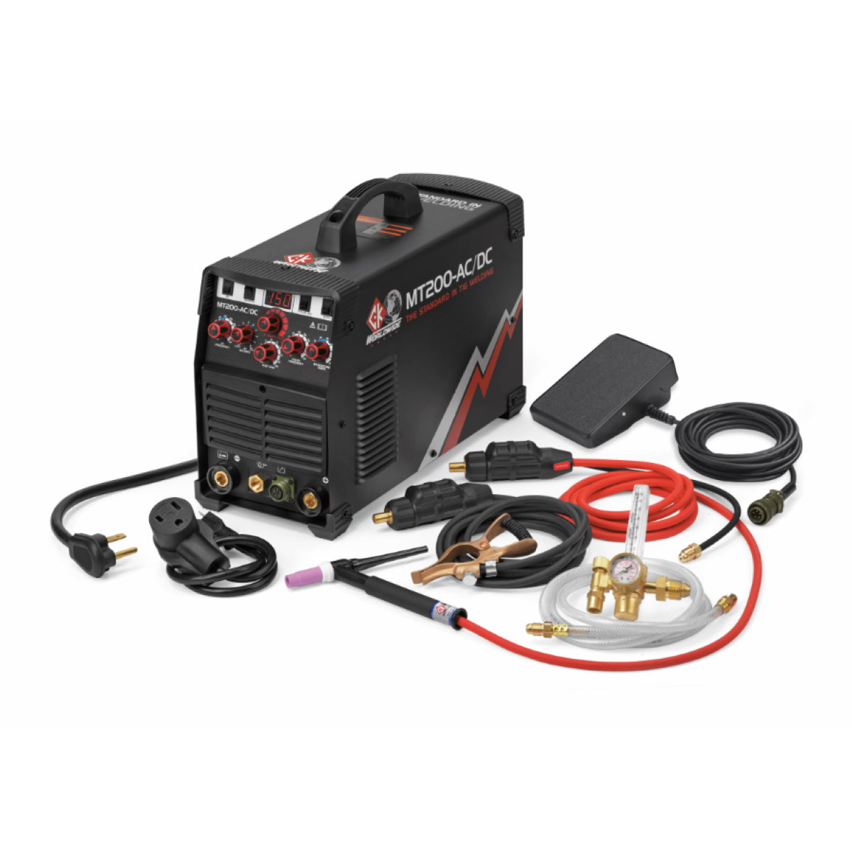 CK Worldwide MT200 AC/DC Tig/Stick Welder, 200A