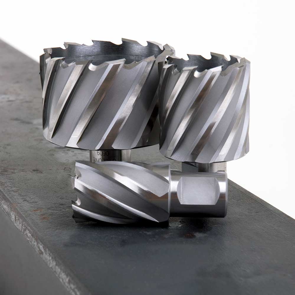 Evolution CC937XL - 15/16 in. x Width x 4 in. Depth Annular HSS Cutter with 3/4 Inch Weldon Shank and Pilot Pin included