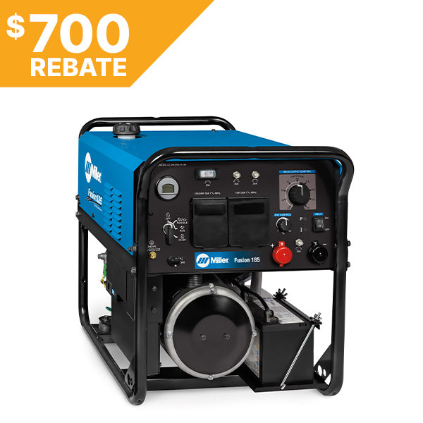 Miller Fusion 185 Welder/Generator w/ Electric Start - 907781