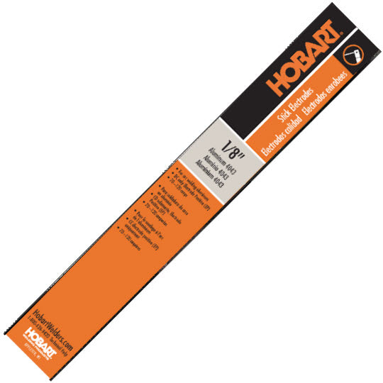 Hobart 4043 Aluminum Stick Welding Electrodes, 1/8 - H722844-RDP