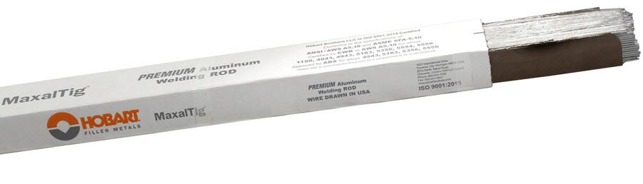 Hobart ER4043 3/32 Aluminum TIG Wire, 10lb Box - 404309470