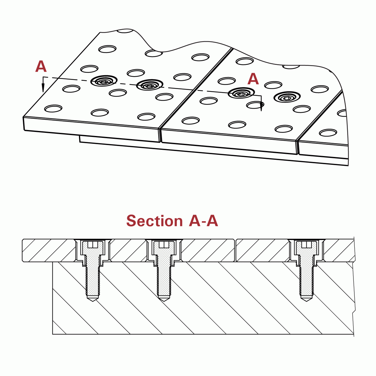 Reversible Table Plates [MAX Slotted Tables]