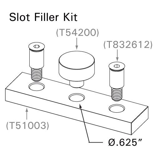 Slot Filler Kit [MAX Slotted Tables]