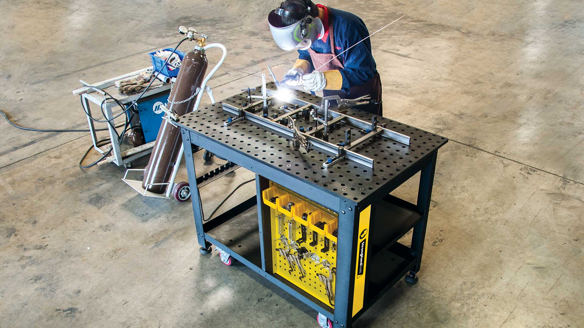 Rhino Cart 48" x 30" with Fixturing Package