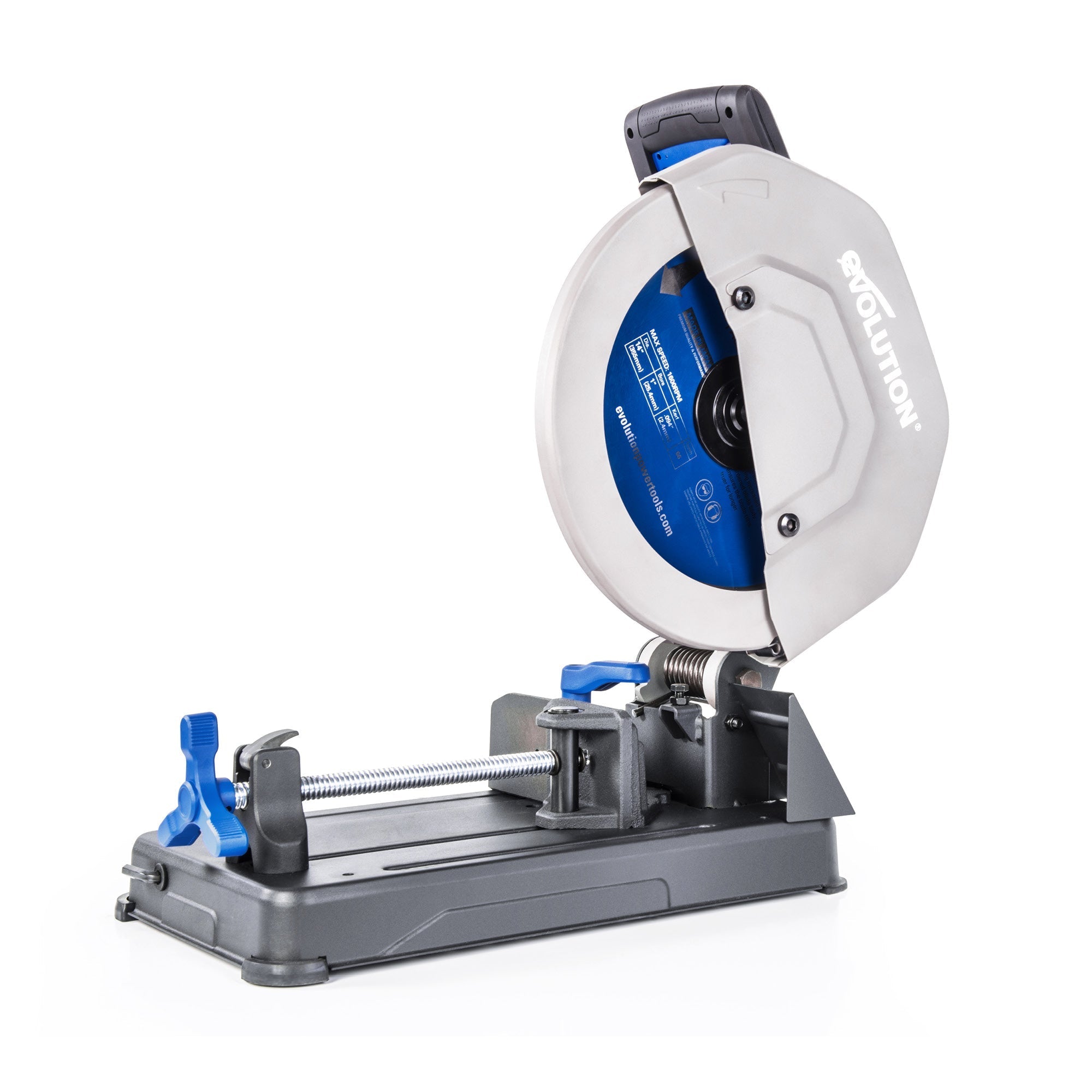 Evolution S355CPSL Metal Cutting Chop Saw w/ 14 in. Mild Steel Blade