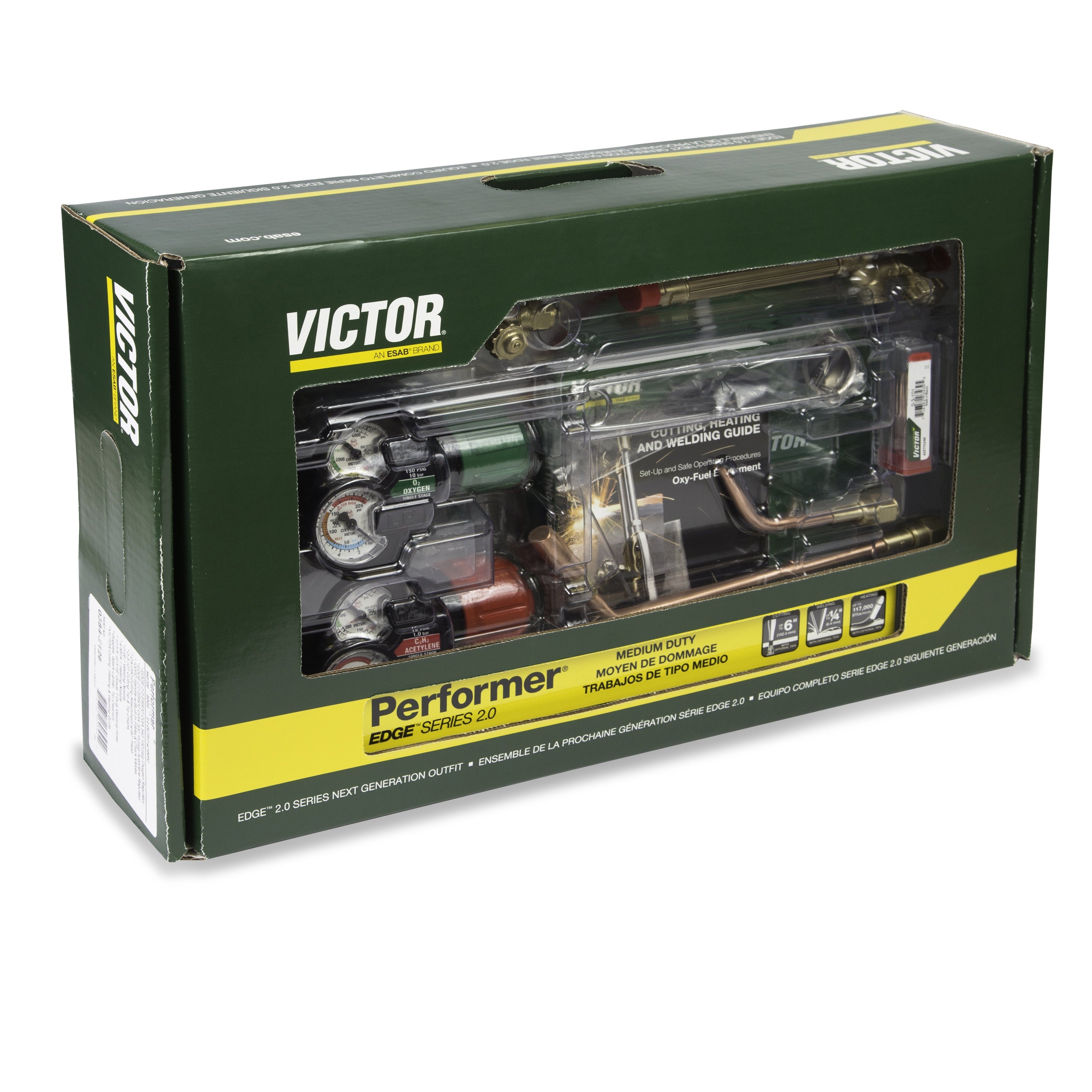 Victor Performer 540/300 Edge 2.0 MD (Acetylene) - 0384-2126