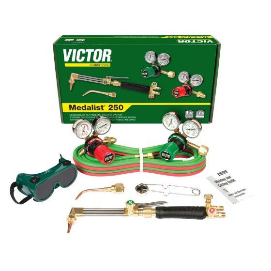 Victor Medalist 250 Acetyl. MD Outfit 540/510 G-250 Regs - 0384-2580
