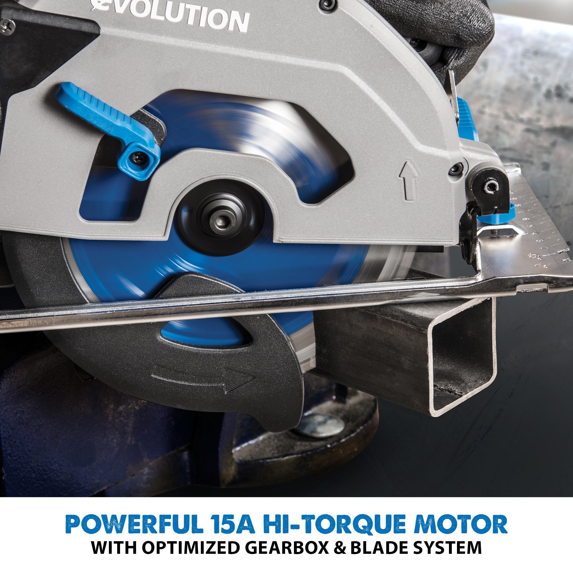 Evolution S185CCSL Metal Cutting Circular Saw, 7-1/4 in. Blade