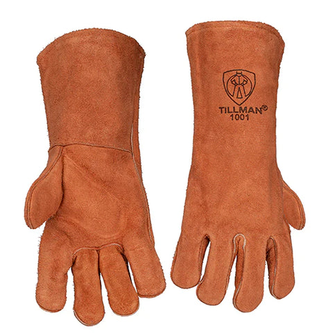 Tillman 1001 Stick Welding Glove, Russet Split Cowhide