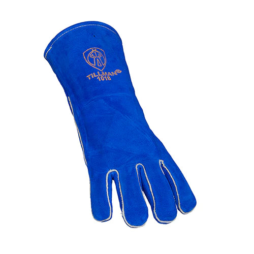 Tillman 1018 Blue Cowhide Welding Gloves