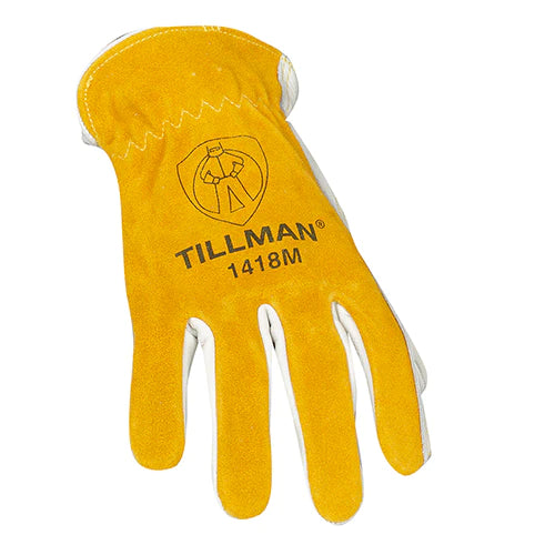 Tillman 1418 Cowhide Palm Drivers Gloves