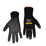 Tillman 1764 Polyurethane Coated Nylon Gloves, Black, 12pk