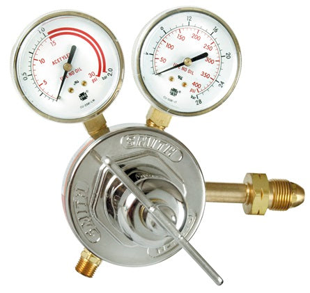 HD Acetylene regulator, 0-15 PSIG - 40-15-510