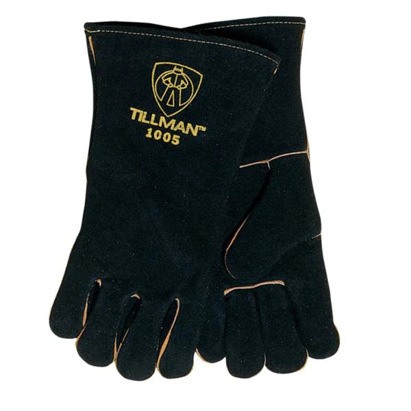 Tillman 1005 Black Cowhide Welding Gloves