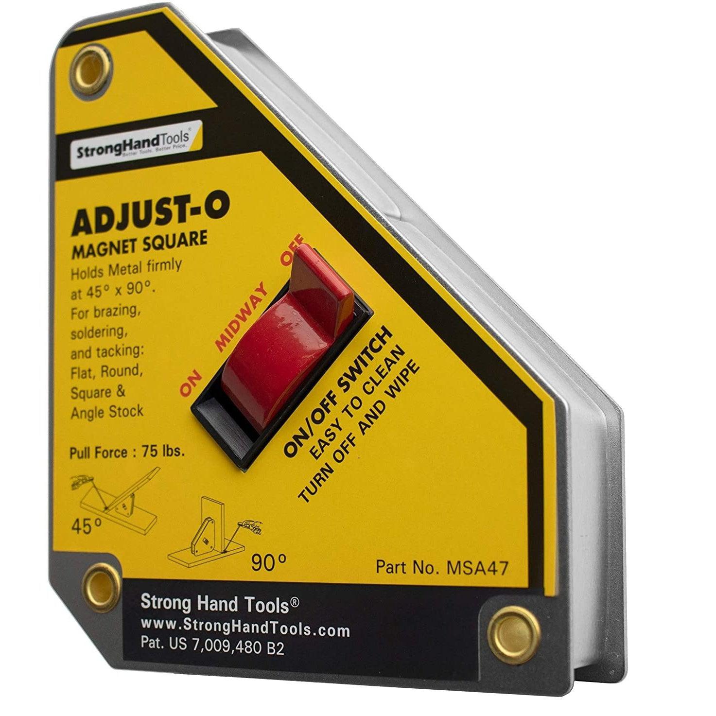 Strong Hand Tools MSA47 Large Adjust-O Magnet Square