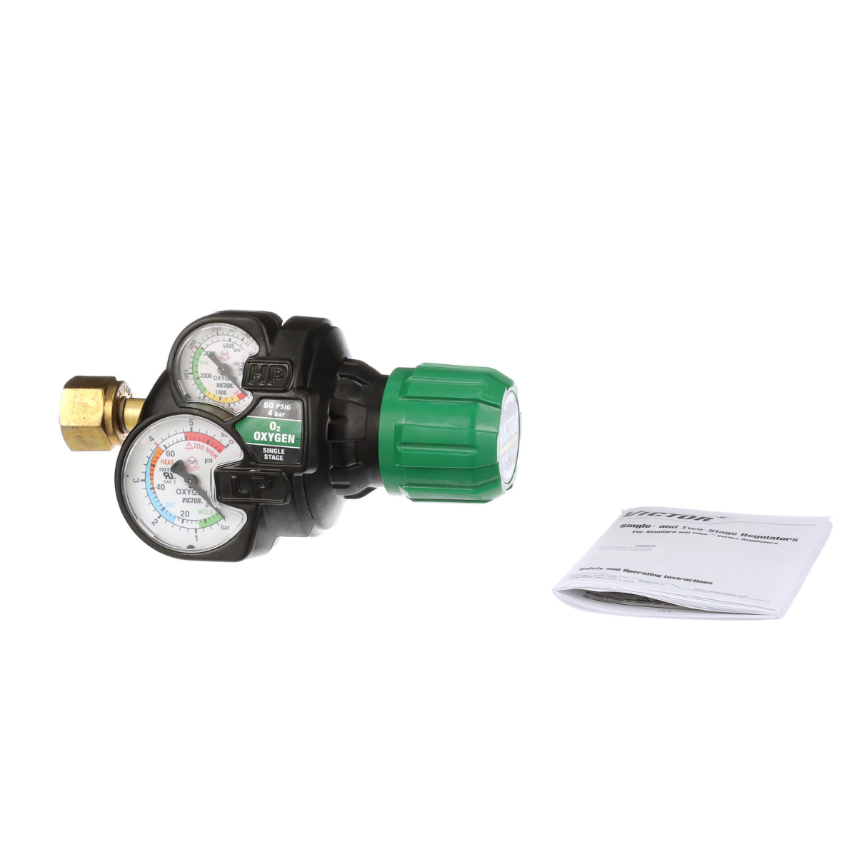 Victor Edge 2.0 ESS42 HD Oxygen Regulator, CGA 540 - 0781-3601
