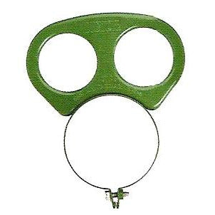 Victor 350 Series - Steel Guage Guard Green - Oxygen - 1429-0066