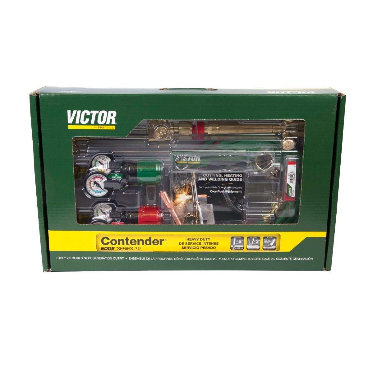 Victor Contender 540/510 Edge 2.0 Heavy Duty Outfit (Propane) - 0384-2132