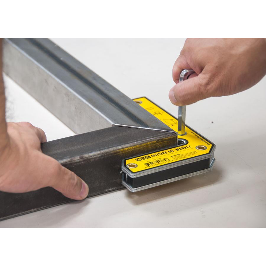 Strong Hand Tools MLD600  Inside / Outside Fixed Angle Magnet, 6"